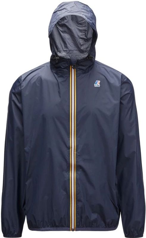 K-Way, Heren, Jassen, Blauw, Maat: 2XS Nylon,