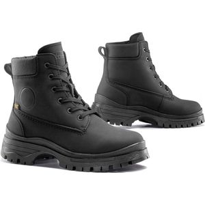 Falco Zarah - Motorlaarzen - Zwart - Micro-Synth - Waterdicht