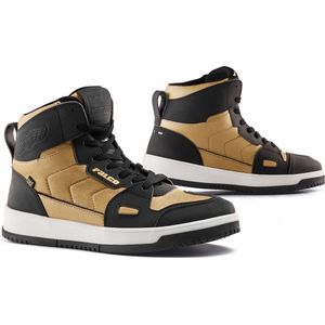 Falco - Harlem - Dames Motorschoenen - Zwart - Micro-Synth - Waterdicht