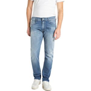 REPLAY - ROCCO - Jeans - Medium Blue - Relaxed Straight Leg