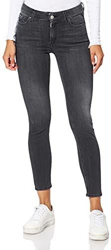Replay - Skinny Fit Jeans - Grijs - Dames