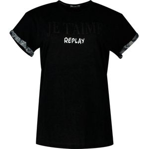 Replay 000 22536p 098 T-shirt Zwart XS Vrouw