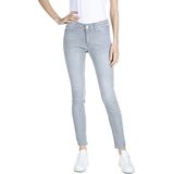 Replay - Luzie - Skinny Fit Jeans - Hoge Taille - Lichte Kleurcontrasten