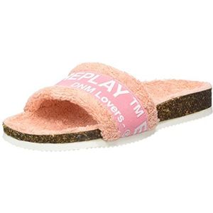 REPLAY Italy-BIRKY MESH pantoffels, 321 salmon, 31 EU