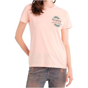 REPLAY - W3217L.000 T-shirt - Groen - Katoen