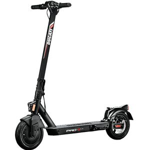 Ducati Pro-II Plus Elektrische step met geïntegreerde richtingsaanwijzers, elektrische rem en schijf, 350 W motor, 10 inch wielen, zwart, 116 x 19 x 115 cm, 15,5 kg