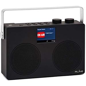 Redline SoundDAB Two (DAB+, FM), Radio, Zwart