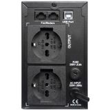 Vultech - UPS1400VA-LFP - UPS - Zwart - Lithium-ijzerfosfaat