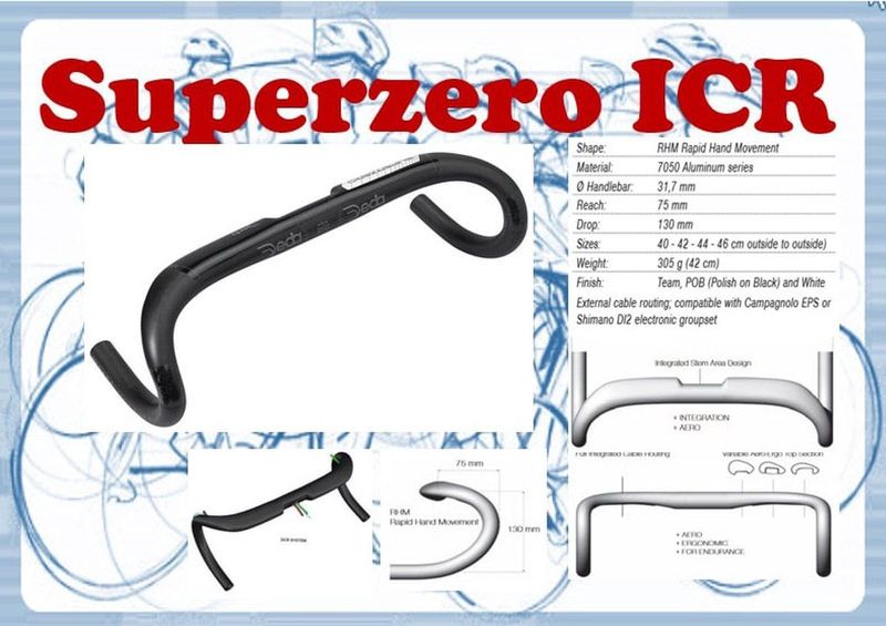 Deda Superzero Dcr Stuur Zilver 31.7 mm / 400 mm