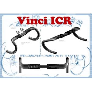 STUUR VINCI CARBON 46CM POLISH ON BLACK