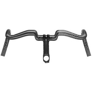 Deda - Gera Carbon Stuur - Zwart - Grijs - 40 mm Reach - 100 mm Drop