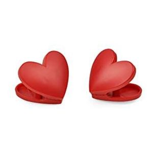 Legami - Set met clipsluiting, tas clips, 4,5 x 4 cm, harthema, van kunststof, voor het afsluiten van de verpakkingen