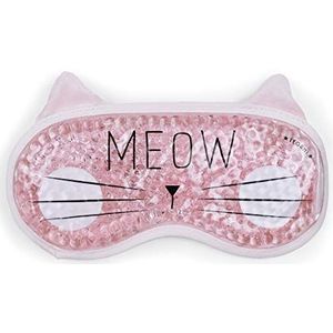 Legami - Chill Out, gelmasker voor ogen, 19,5 x 11 (H max), van pvc en polyester, Thema Kitty, herbruikbaar masker, verstelbare elastiek, perfecte pasvorm en warm effect