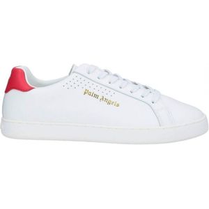 Palm Angels Palm One Wit Rode Sneaker - Maat 42