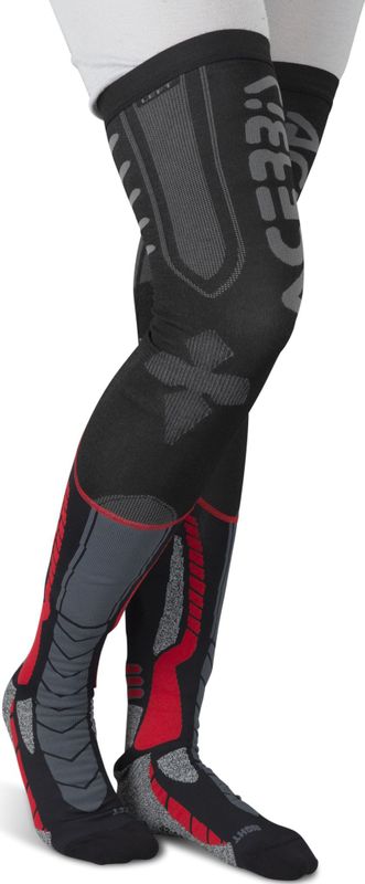 Acerbis - X-Leg Pro - Sokken - Zwart-Oranje - Extra Lang