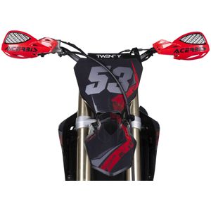 Acerbis - Uniko Vented - Handkappen - Zwart - Polypropyleen