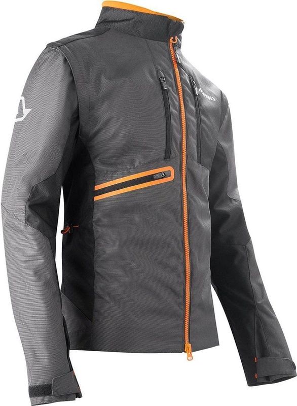 Acerbis - Endurojas - Zwart - Ademend Materiaal - Afneembare Mouwen