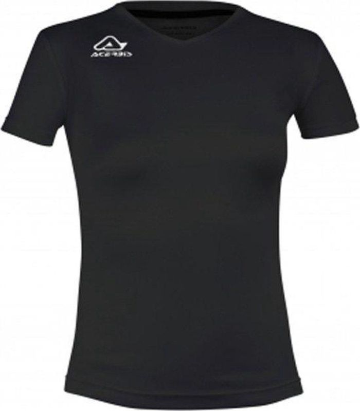 Acerbis Sports Devi Woman Training s Sl t-Shirt Black