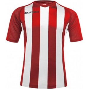 Acerbis - JOHAN STRIPED - Sportshirt - Rood/Wit - Korte Mouw