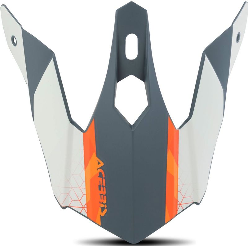 Helmklep Kinderen Acerbis Steel Oranje-Grijs