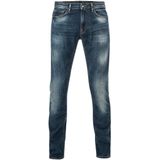 Acerbis - Pack - Motorjeans - Blauwe - CE-level 1 Kniebeschermers