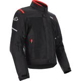 Acerbis - On Road Ruby - Textiele Motorjas - Zwart Rood