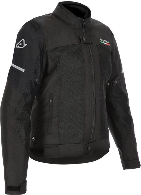 Acerbis - On Road Ruby - Textiele Motorjas - Zwart