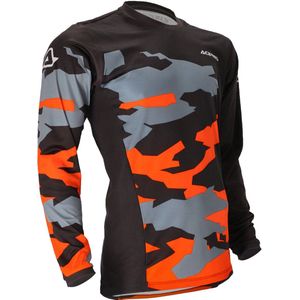Acerbis X-Duro Winter Zwart Oranje Cross Jersey - Maat M - Shirts