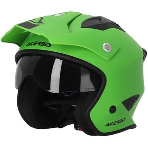 Acerbis - Aria Open Helm - Zwart - Thermoplastisch Hars - ECE/ONU 22-06