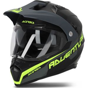 Adventure Helm Acerbis Flip FS-606 Zwart-Grijs