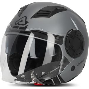 Acerbis - Vento - Jethelm - Wit - Thermoplastisch - Geïntegreerd Zonnevizier