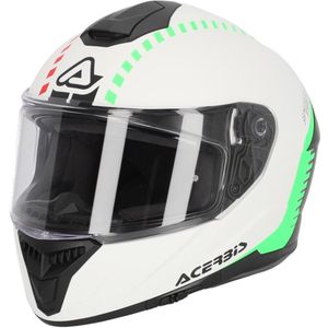 Acerbis Krapon Mat Witte Integraalhelm - Maat XXXL - Helm