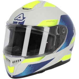 Acerbis Krapon Grijs Blauwe Integraalhelm - Maat XXL - Helm