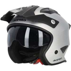 Acerbis - Aria Open Helm - Zwart - Thermoplastisch Hars - ECE/ONU 22-06 Goedkeuring