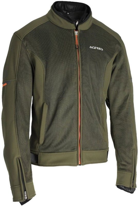 Acerbis - Gordon - Waterdichte Motorfiets Jas - Zwart - Textiel