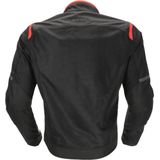 Acerbis - Ramsey Vented 2.0 - Textiele Motorjas - Zwart Rood