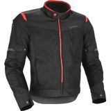 Acerbis - Ramsey Vented 2.0 - Textiele Motorjas - Zwart Rood