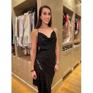 Onderjurk - Jacquard - Glanzend en Matte Strepen - 100% Viscose