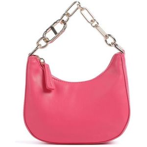 Twinset Bright Rose Mini Hobo Tas , Pink , Dames , Maat: ONE Size