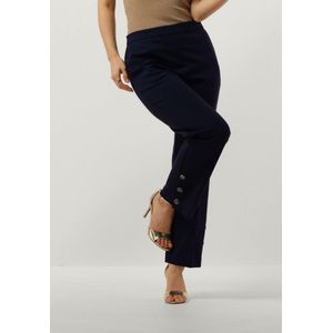 TWINSET MILANO - Pantalon - Donkerblauw - Hoogwaardig Materiaal