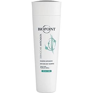 Biopoint Dermocare Anti-Haarausfall-Shampoo, speziell für Herren, reinigt sanft, stärkt, korportiert und voluminös das Haar, fördert die Vitalität, 200 ml