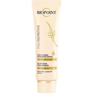 Biopoint Full Nutritive Haarolie in Crème Intensieve voeding, hydraterend en versterkend effect, beschermt het haar, geeft zachtheid en soepelheid, 150 ml