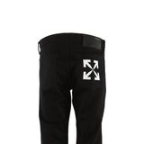 Jeans - Zwart - 100% Katoen - Flared Design