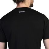 Essential - T-shirt - Zwart - Off White - 100% Katoen - Korte Mouwen