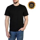 Essential - T-shirt - Zwart - Off White - 100% Katoen - Korte Mouwen