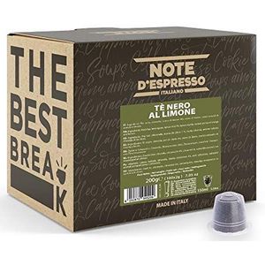 Note d'Espresso Zwart Thee met Citroen 100 Capsules