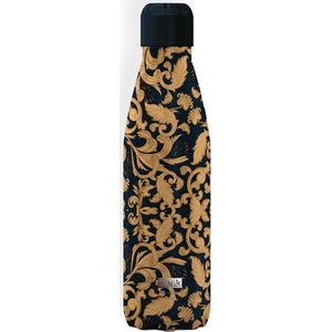 IDRINK® - Revolutionaire thermosfles, 2 wanden, roestvrijstalen fles, fijne serie, 500 ml BAROQUE