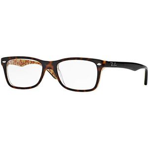 Ray Ban brilmontuur RX5228 5014 50-17 Wayfarer stijl, bruin (Havana)