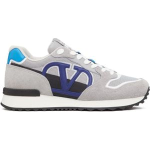 Valentino Garavani VLogo Pace Lage Sneakers In Grijs - Maat 44