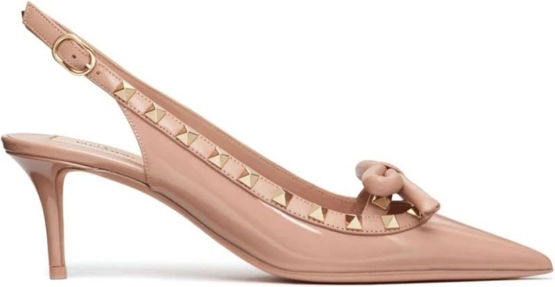 Valentino Garavani - Slingback Pumps - Beige - Leer